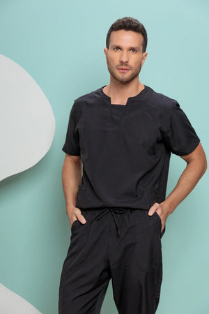 Scrub Masculino Josué - Preto