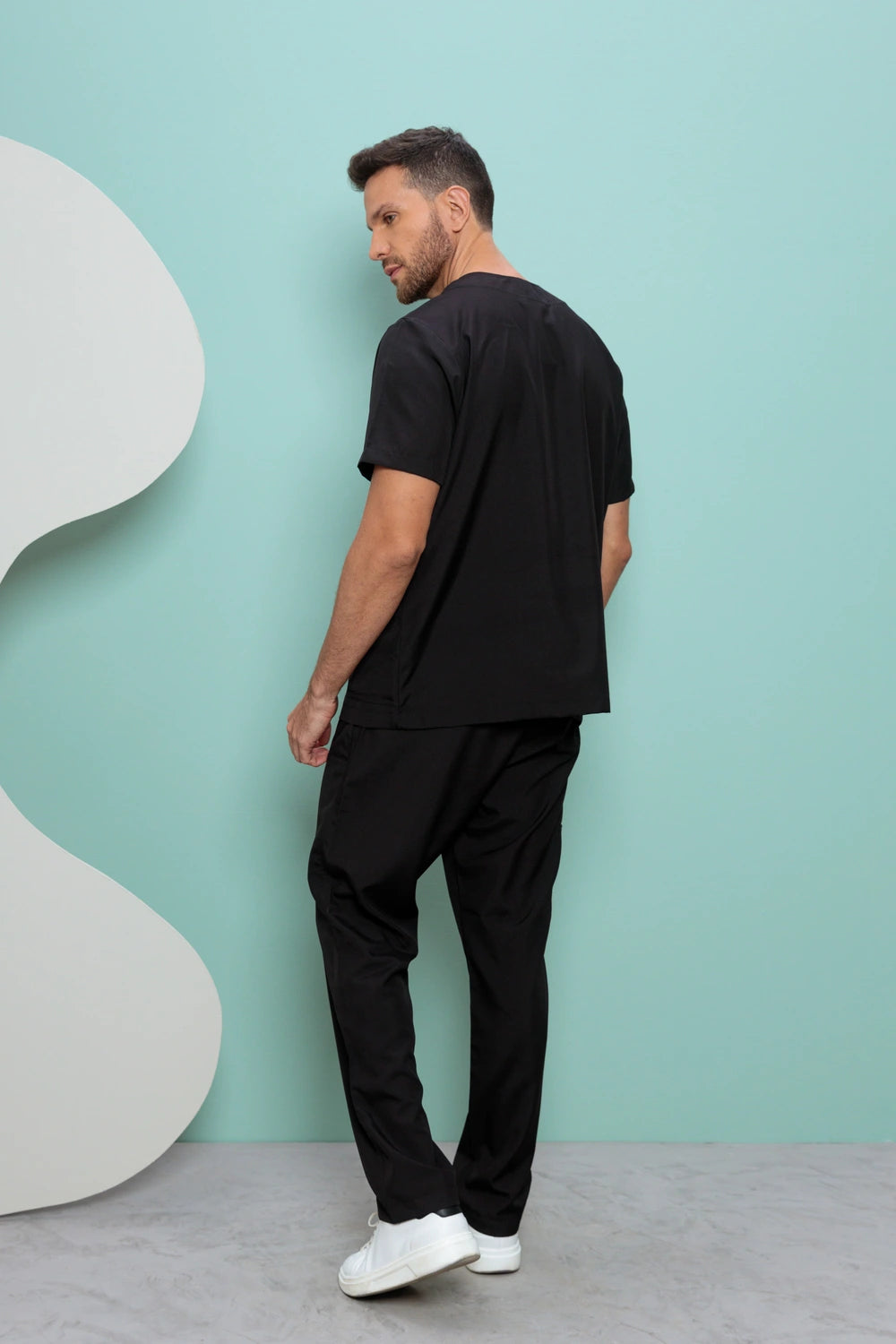 Scrub masculino Josué cor preto - foto 7