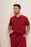 Scrub masculino Josué cor vinho - foto 3