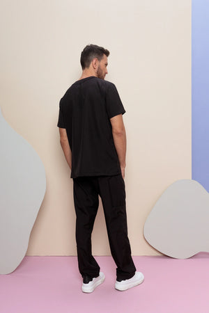 Scrub Masculino João - Preto