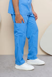 Scrub masculino João cor azul farda - foto 4