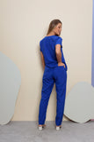 Scrub feminino Juliana cor azul bic - foto 3