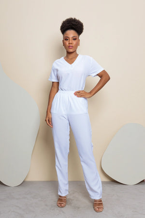 Scrub Feminino Juliana - Branco
