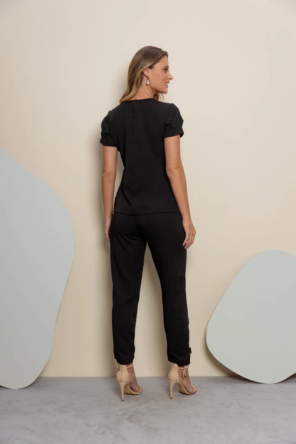 Scrub feminino Heloisa cor preto - foto 6