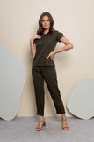 Scrub feminino Heloisa cor verde militar - foto 2