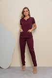Scrub feminino Maria cor vinho - foto 1