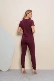 Scrub feminino Maria cor vinho - foto 5