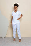 Scrub feminino Maria cor branco - foto 1