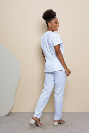Scrub Feminino Maria - Branco
