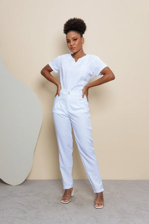 Scrub Feminino Maria - Branco