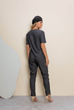 Scrub feminino Lídia cor jeans preto - foto 4