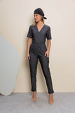 Scrub feminino Lídia cor jeans preto - foto 3