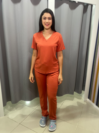 Scrub Feminino Alyne - Terracota