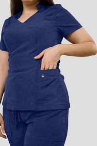 Scrub Feminino Val - Marinho
