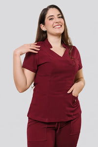 Scrub Feminino Val - Vinho