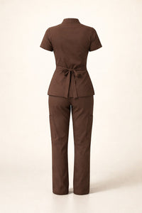 Scrub Feminino Val - Chocolate