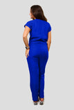Macacão feminino Vânia cor azul bic - foto 2