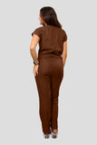 Macacão feminino Vânia cor chocolate - foto 2