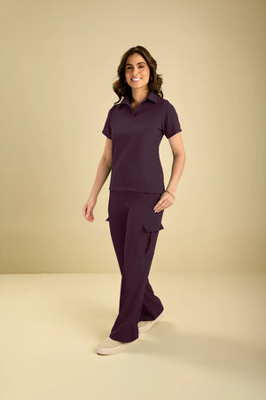 Scrub Feminino Viviane - Açaí
