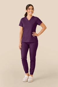 Scrub feminino Anny cor jabuticaba - foto 1