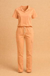Scrub Feminino Viviane - Salmão