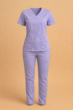 Scrub Feminino Eloá - Lilas