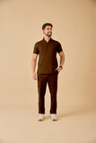 Scrub masculino Victor cor chocolate - foto 1