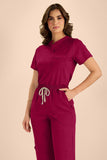 Scrub feminino Layra cor vinho - foto 2