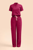 Scrub feminino Layra cor vinho - foto 4