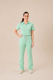 Scrub feminino Anastácia cor verde claro - foto 2