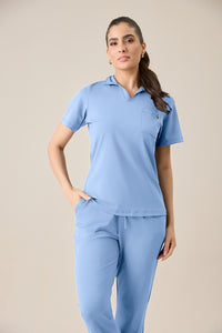 Scrub Feminino Anastacia - Azul Candy