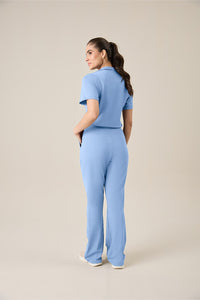 Scrub Feminino Anastacia - Azul Candy