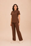 Scrub feminino Layra cor chocolate - foto 2