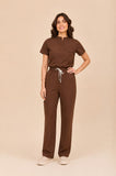 Scrub feminino Layra cor chocolate - foto 1