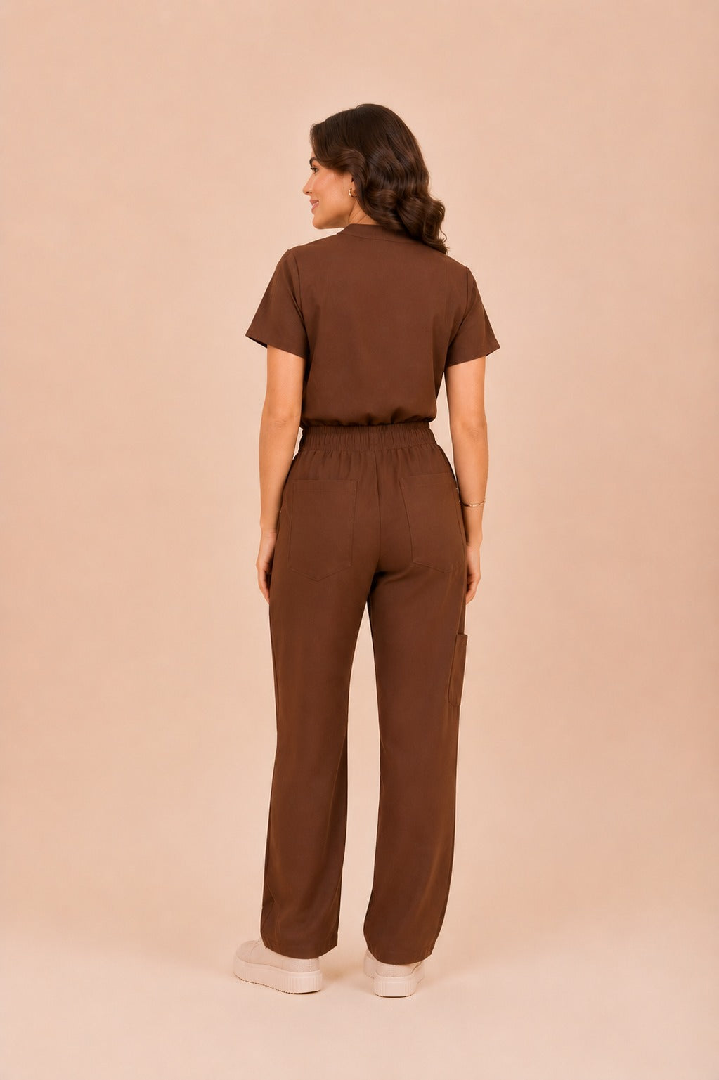 Scrub feminino Layra cor chocolate - foto 3