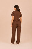 Scrub feminino Layra cor chocolate - foto 4