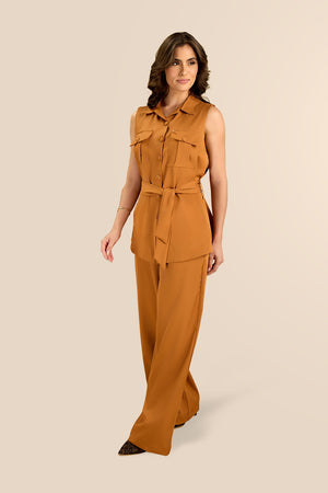 Scrub feminino Nazare - Avelã