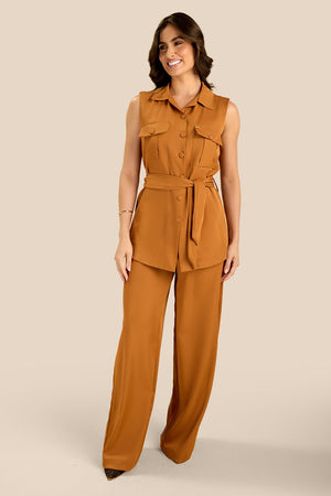 Scrub feminino Nazare - Avelã
