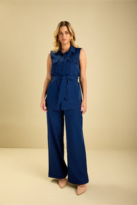 Scrub feminino Nazare - Marinho
