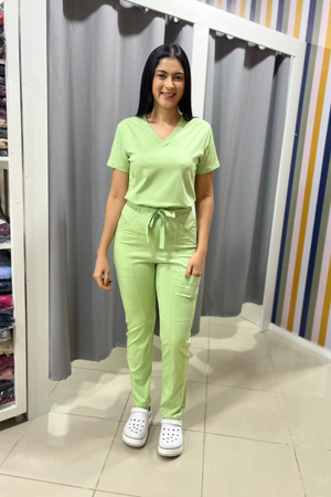 Scrub Feminino Alyne - Verde Claro