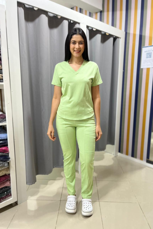 Scrub Feminino Alyne - Verde Claro