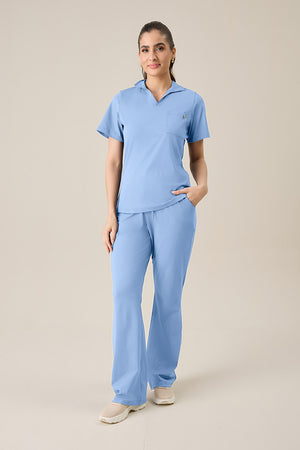 Scrub Feminino Anastacia - Azul Candy