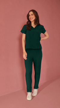 Scrub Feminino Antônia - Verde Escuro