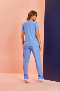 Scrub Feminino Juliana - Azul Farda