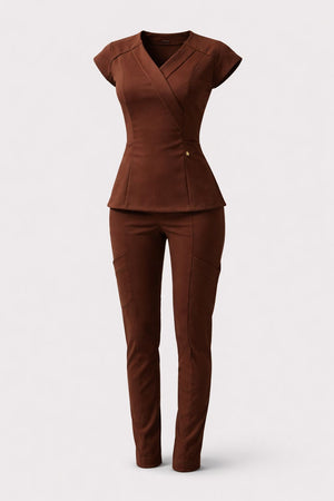 Conj. Feminino Jussara - Chocolate