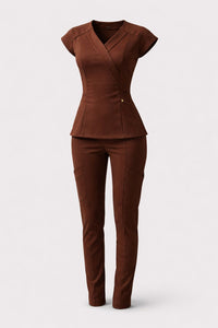 Conj. Feminino Jussara - Chocolate